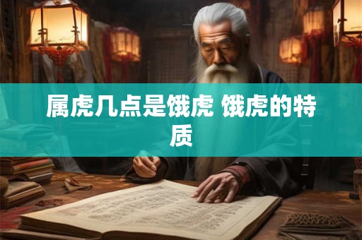 属虎几点是饿虎 饿虎的特质