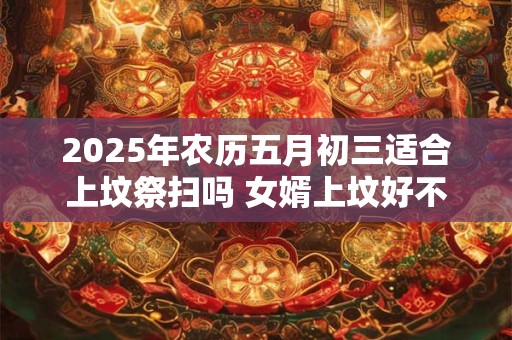 2025年农历五月初三适合上坟祭扫吗 女婿上坟好不好