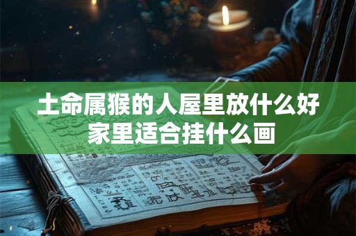 土命属猴的人屋里放什么好 家里适合挂什么画