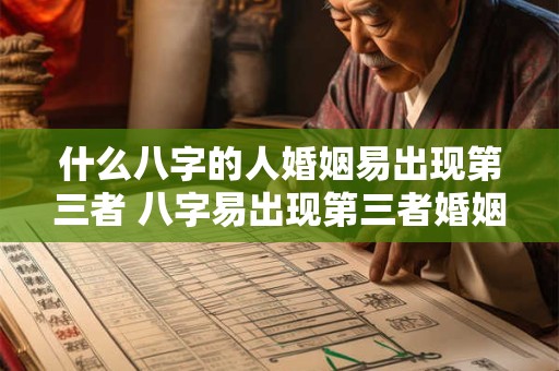 什么八字的人婚姻易出现第三者 八字易出现第三者婚姻
