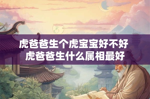 虎爸爸生个虎宝宝好不好 虎爸爸生什么属相最好 虎爸爸生个虎宝宝好不好 虎爸爸生什么属相最好