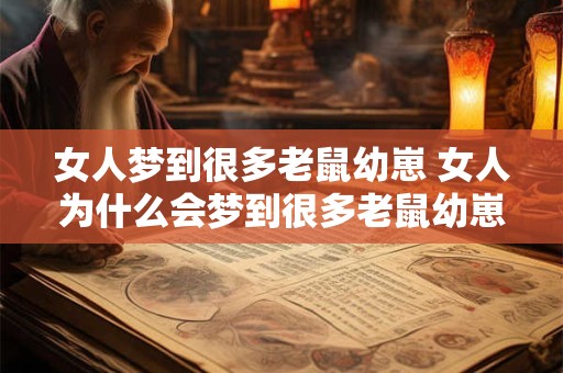 女人梦到很多老鼠幼崽 女人为什么会梦到很多老鼠幼崽 女人梦到很多老鼠幼崽 女人为什么会梦到很多老鼠幼崽