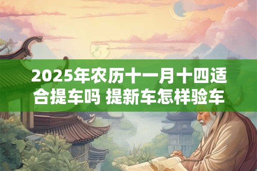 2025年农历十一月十四适合提车吗 提新车怎样验车