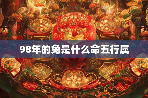 98年的兔是什么命五行属