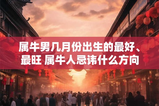 属牛男几月份出生的最好、最旺 属牛人忌讳什么方向