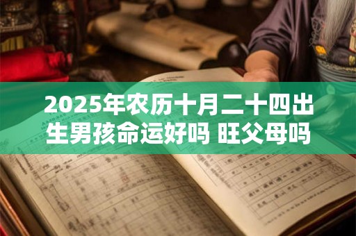 2025年农历十月二十四出生男孩命运好吗 旺父母吗