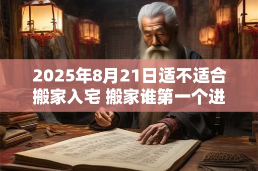 2025年8月21日适不适合搬家入宅 搬家谁第一个进门