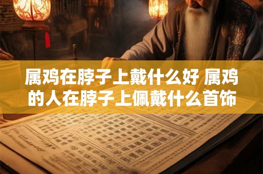 属鸡在脖子上戴什么好 属鸡的人在脖子上佩戴什么首饰比较适合呢