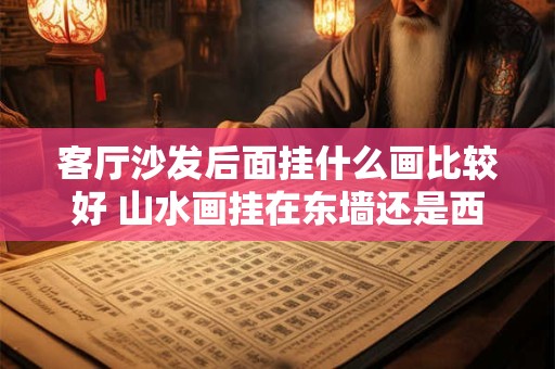 客厅沙发后面挂什么画比较好 山水画挂在东墙还是西墙