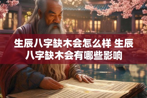 生辰八字缺木会怎么样 生辰八字缺木会有哪些影响