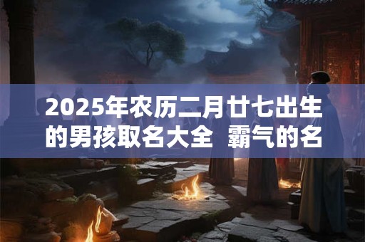 2025年农历二月廿七出生的男孩取名大全  霸气的名字