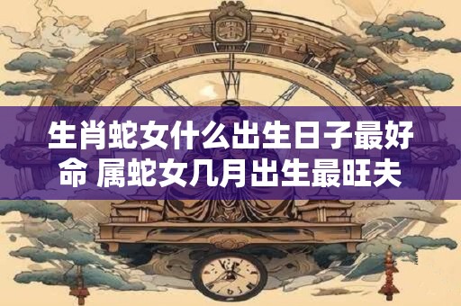 生肖蛇女什么出生日子最好命 属蛇女几月出生最旺夫