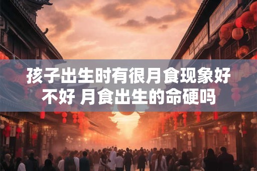孩子出生时有很月食现象好不好 月食出生的命硬吗