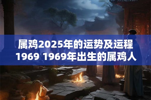 属鸡2025年的运势及运程1969 1969年出生的属鸡人在2025年运势如何