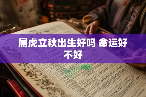 属虎立秋出生好吗 命运好不好