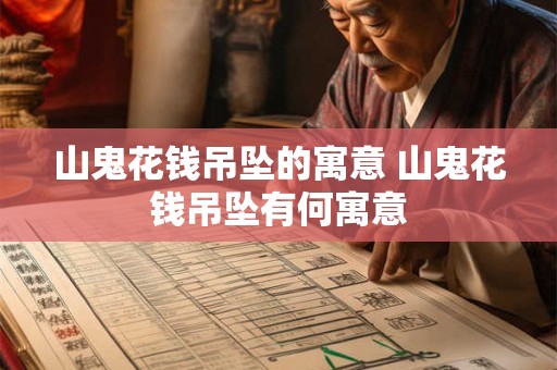 山鬼花钱吊坠的寓意 山鬼花钱吊坠有何寓意