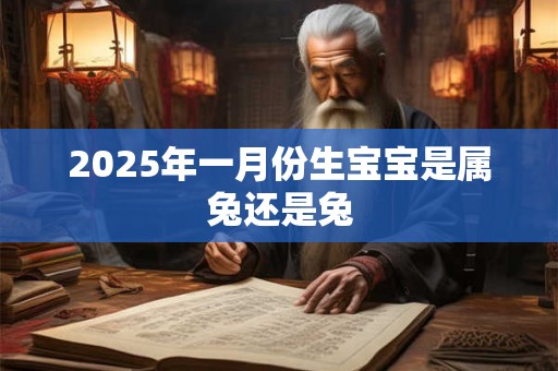 2025年一月份生宝宝是属兔还是兔