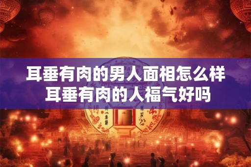 耳垂有肉的男人面相怎么样 耳垂有肉的人福气好吗