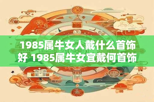 1985属牛女人戴什么首饰好 1985属牛女宜戴何首饰