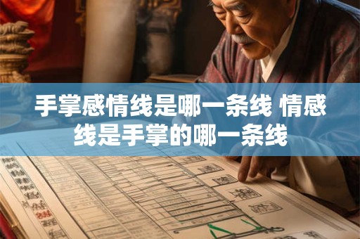 手掌感情线是哪一条线 情感线是手掌的哪一条线