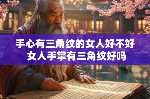 手心有三角纹的女人好不好 女人手掌有三角纹好吗
