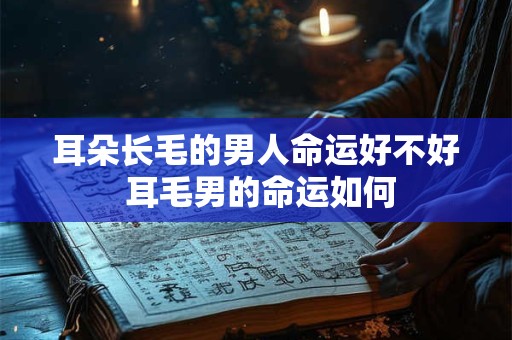 耳朵长毛的男人命运好不好 耳毛男的命运如何