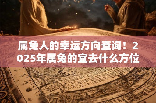 属兔人的幸运方向查询！2025年属兔的宜去什么方位发财
