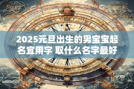2025元旦出生的男宝宝起名宜用字 取什么名字最好