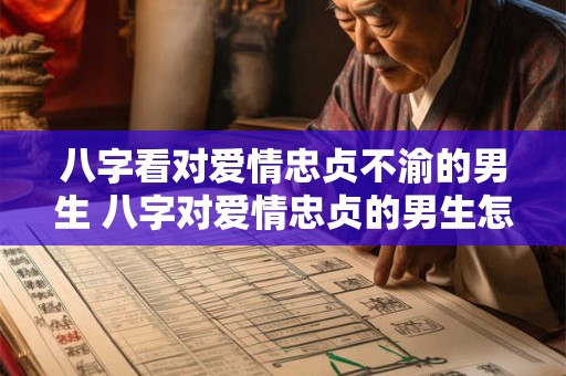 八字看对爱情忠贞不渝的男生 八字对爱情忠贞的男生怎么看