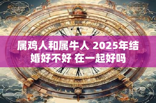 属鸡人和属牛人 2025年结婚好不好 在一起好吗