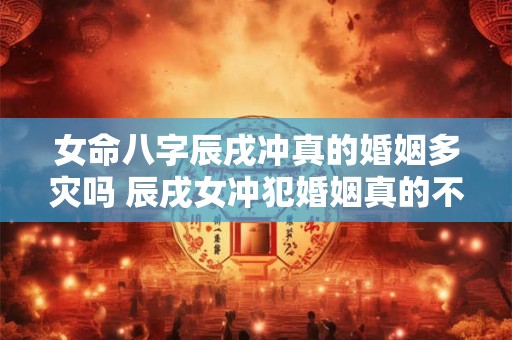 女命八字辰戌冲真的婚姻多灾吗 辰戌女冲犯婚姻真的不好吗