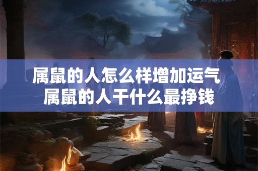 属鼠的人怎么样增加运气 属鼠的人干什么最挣钱 属鼠的人怎么样增加运气 属鼠的人干什么最挣钱