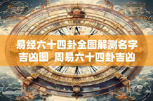 易经六十四卦全图解测名字吉凶图  周易六十四卦吉凶查对表