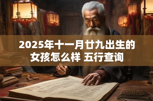 2025年十一月廿九出生的女孩怎么样 五行查询