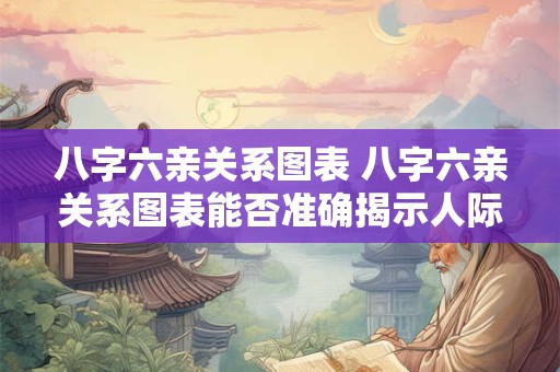 八字六亲关系图表 八字六亲关系图表能否准确揭示人际关系 八字六亲关系图表 八字六亲关系图表能否准确揭示人际关系