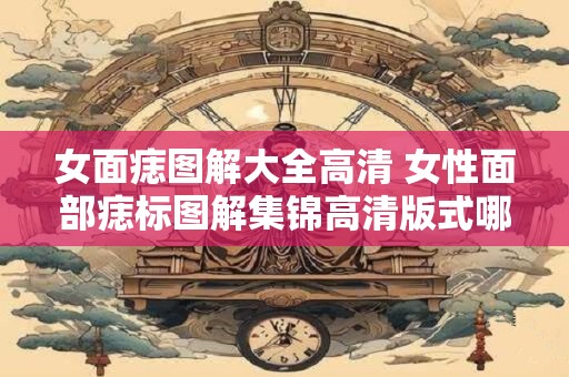 女面痣图解大全高清 女性面部痣标图解集锦高清版式哪家强