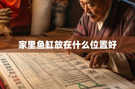 家里鱼缸放在什么位置好