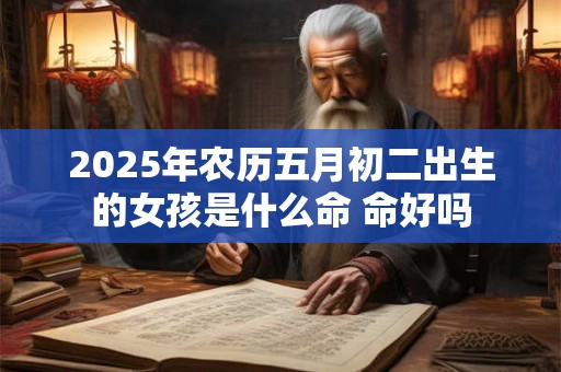 2025年农历五月初二出生的女孩是什么命 命好吗 2025年农历五月初二出生的女孩是什么命 命好吗