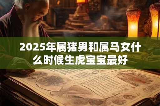 2025年属猪男和属马女什么时候生虎宝宝最好
