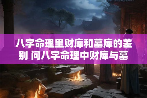 八字命理里财库和墓库的差别 问八字命理中财库与墓库有何不同