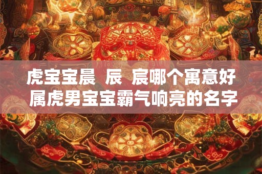 虎宝宝晨  辰  宸哪个寓意好 属虎男宝宝霸气响亮的名字