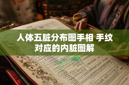 人体五脏分布图手相 手纹对应的内脏图解