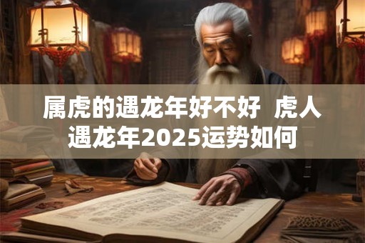 属虎的遇龙年好不好  虎人遇龙年2025运势如何