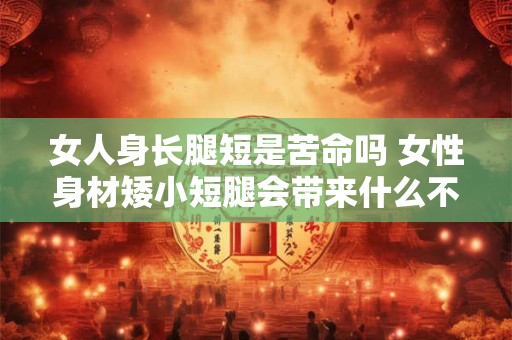 女人身长腿短是苦命吗 女性身材矮小短腿会带来什么不公平的待遇