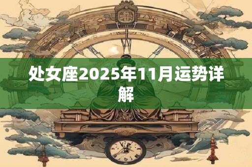 处女座2025年11月运势详解