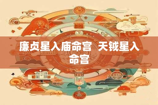廉贞星入庙命宫  天钺星入命宫