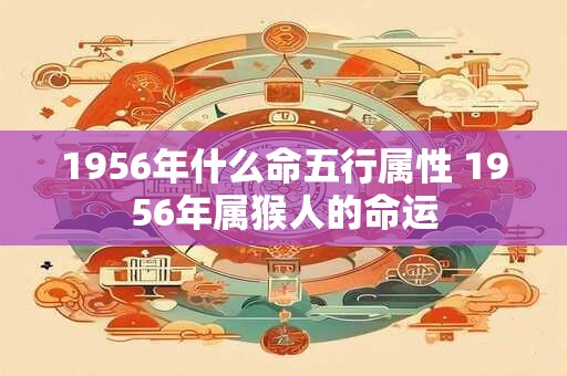 1956年什么命五行属性 1956年属猴人的命运