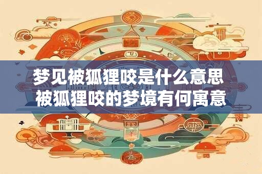 梦见被狐狸咬是什么意思 被狐狸咬的梦境有何寓意