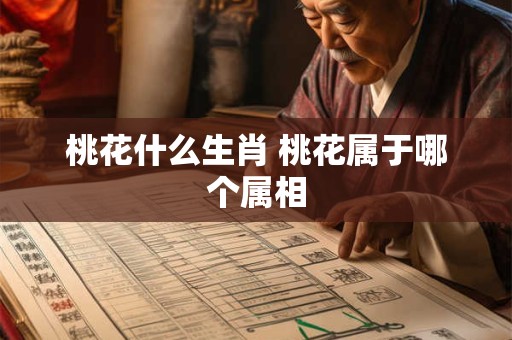 桃花什么生肖 桃花属于哪个属相 桃花什么生肖 桃花属于哪个属相