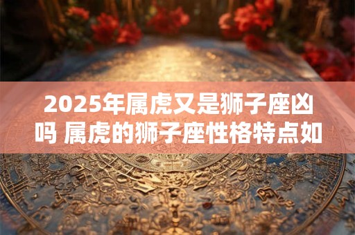 2025年属虎又是狮子座凶吗 属虎的狮子座性格特点如何